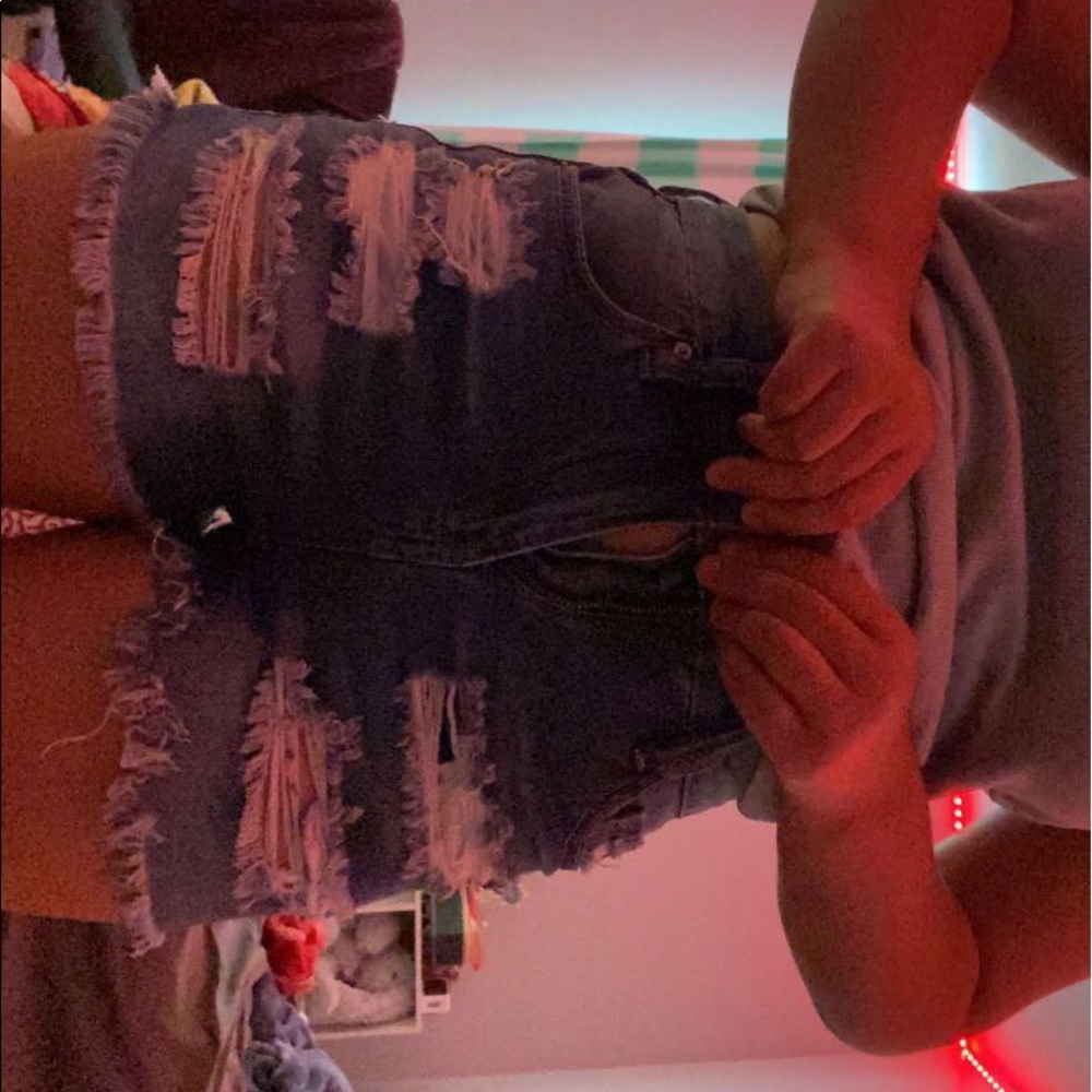 high rise shorts
